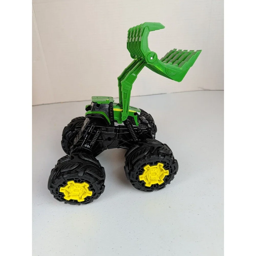 John Deere Monster Treads Rev Up Tractor Toy Tractor Toy